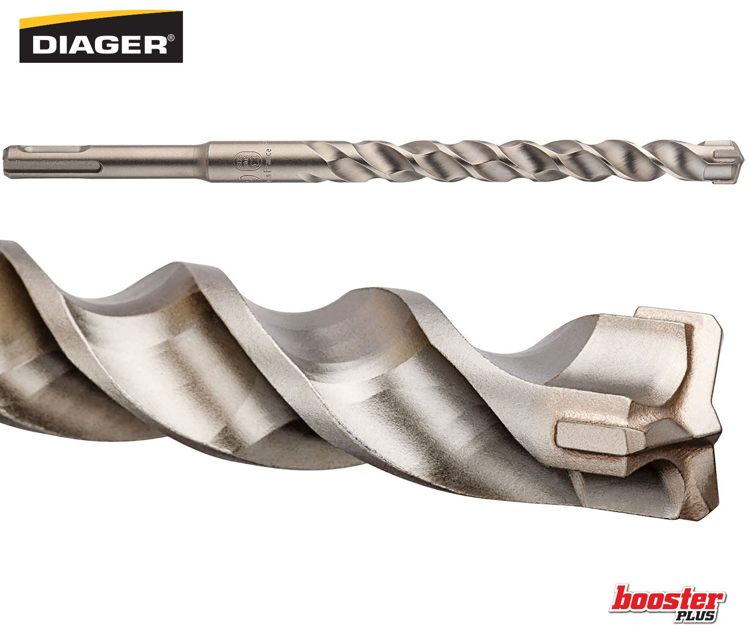 Diager Booster-Plus SDS-Plus betonboor 20mm 460mm Lang