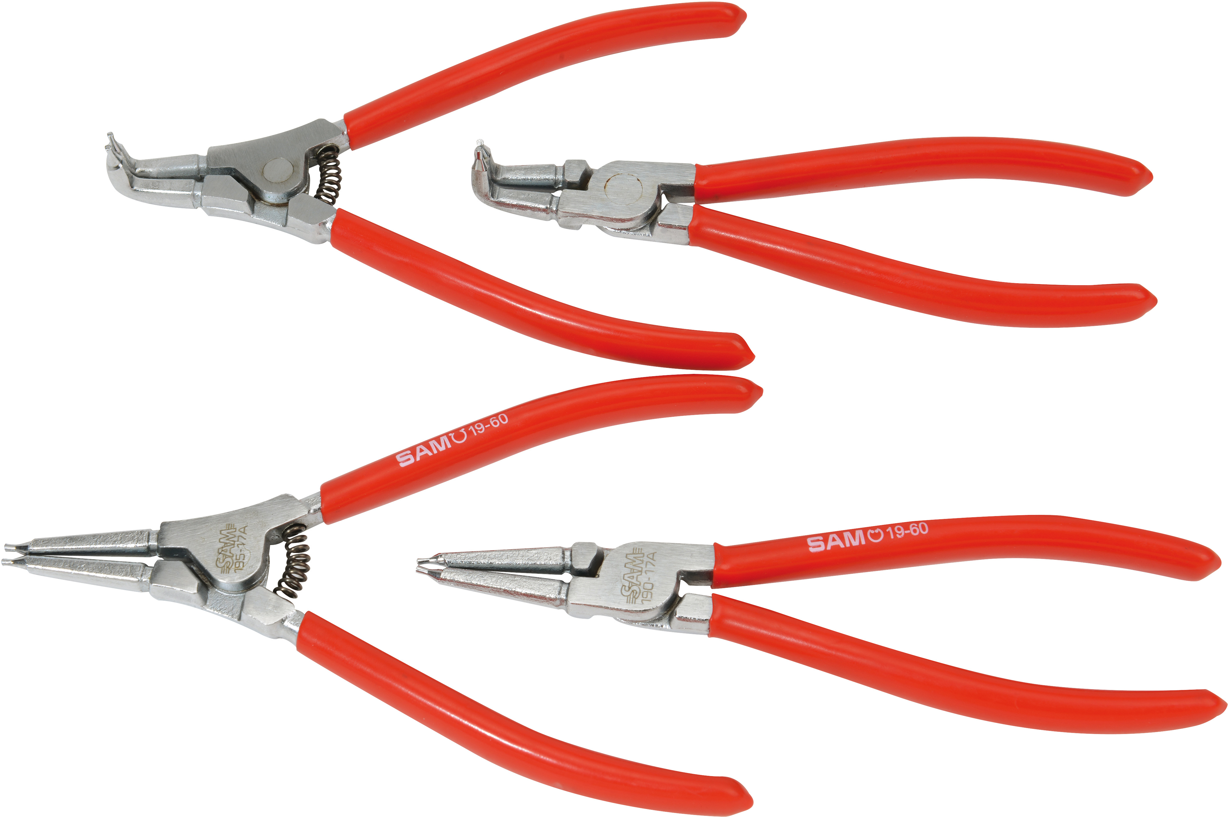 SAM Set van 4 circliptangen