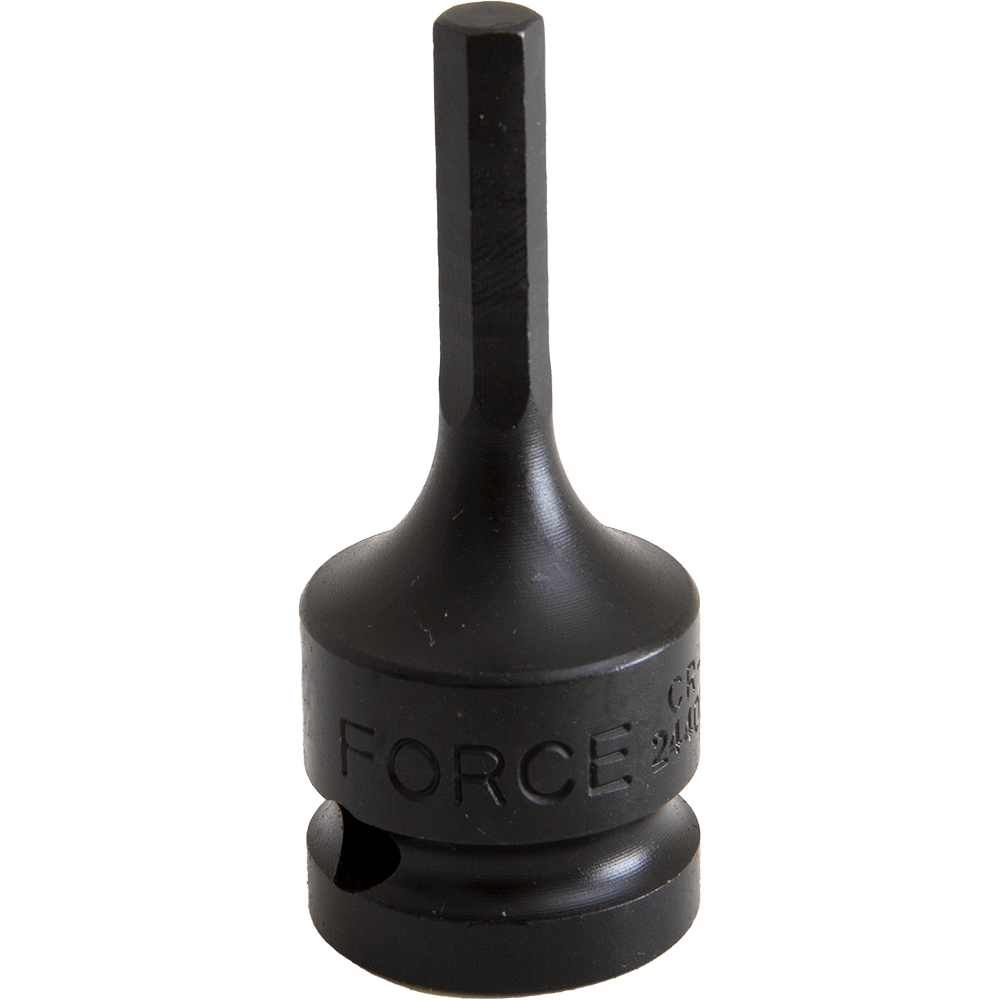 FORCE 1/2" Krachtdop bit 6 mm / 60 lang