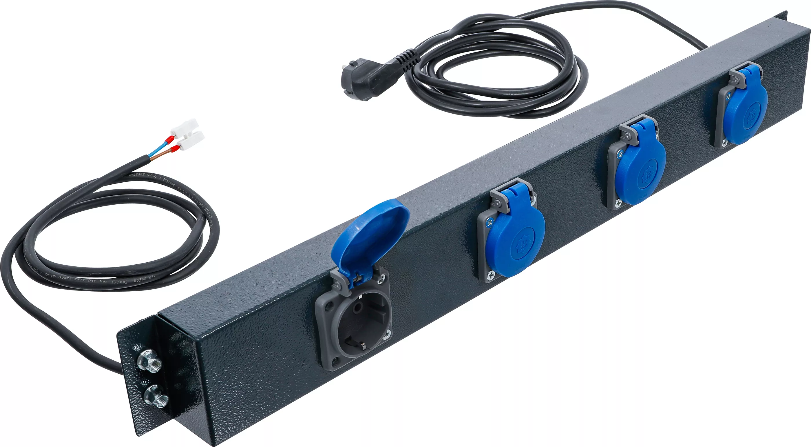 BGS netvoedingsblok 4-voudig voor wandsysteem