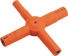 SAM Kruissleutel zeskant dop 1000v