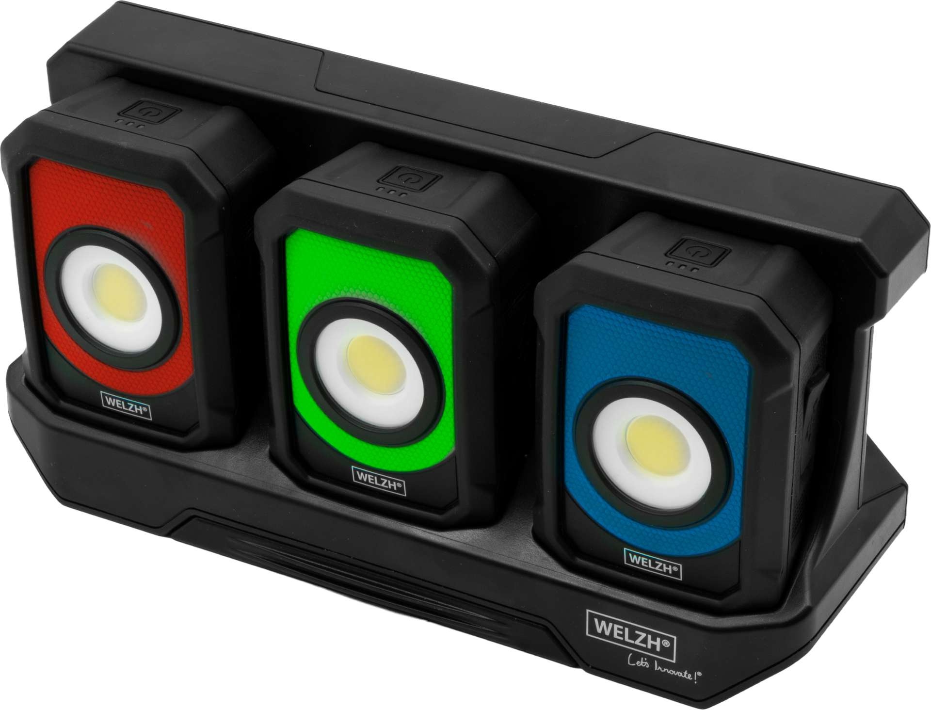 WELZH Modulair werkplaatsverlichtingssysteem 3-delig