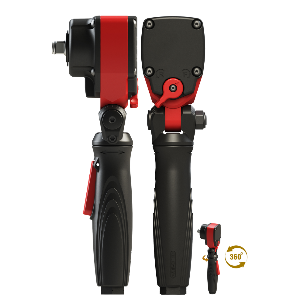 RODAC 1/2" Slagmoersleutel compact en knikbaar