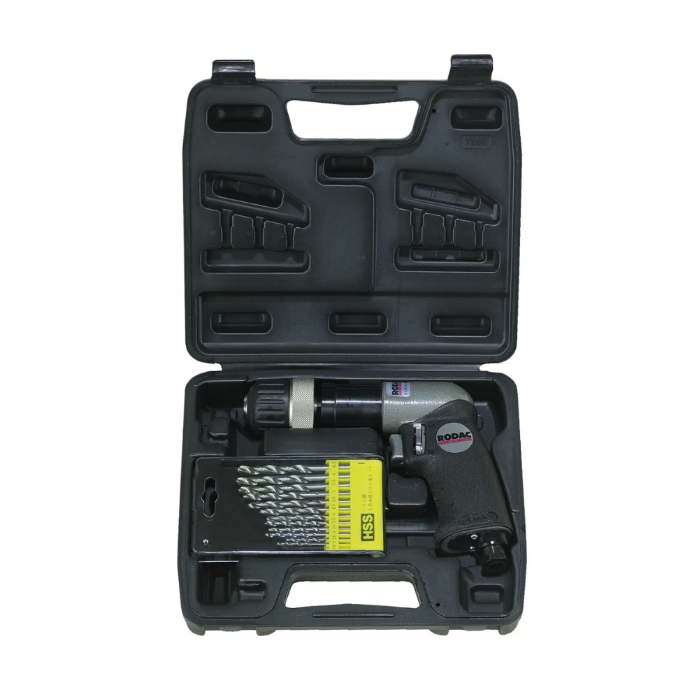 RODAC Boormachine 10 mm in Koffer met accessoires