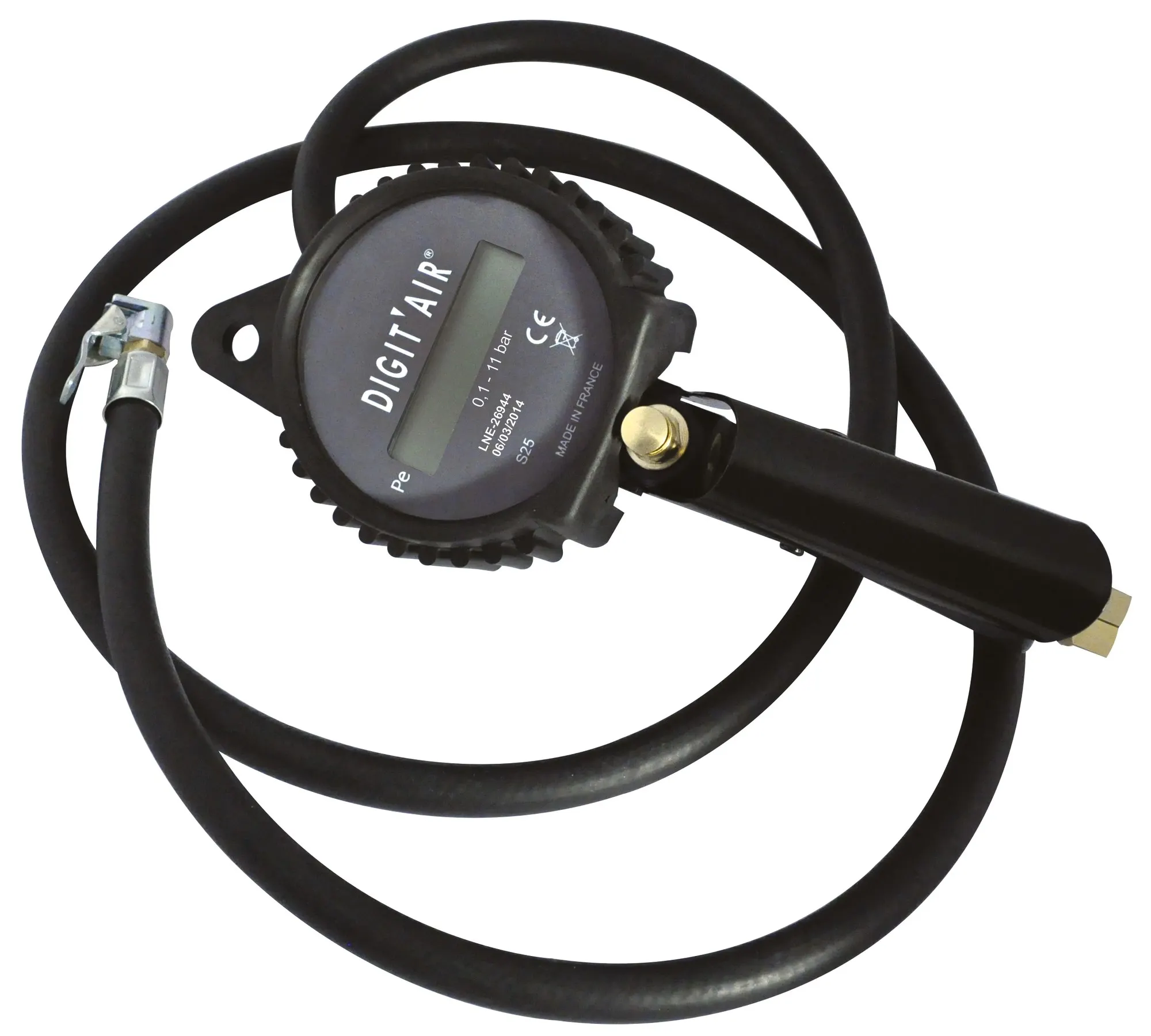 RODAC Digitale bandenpomp 0 - 11 Bar