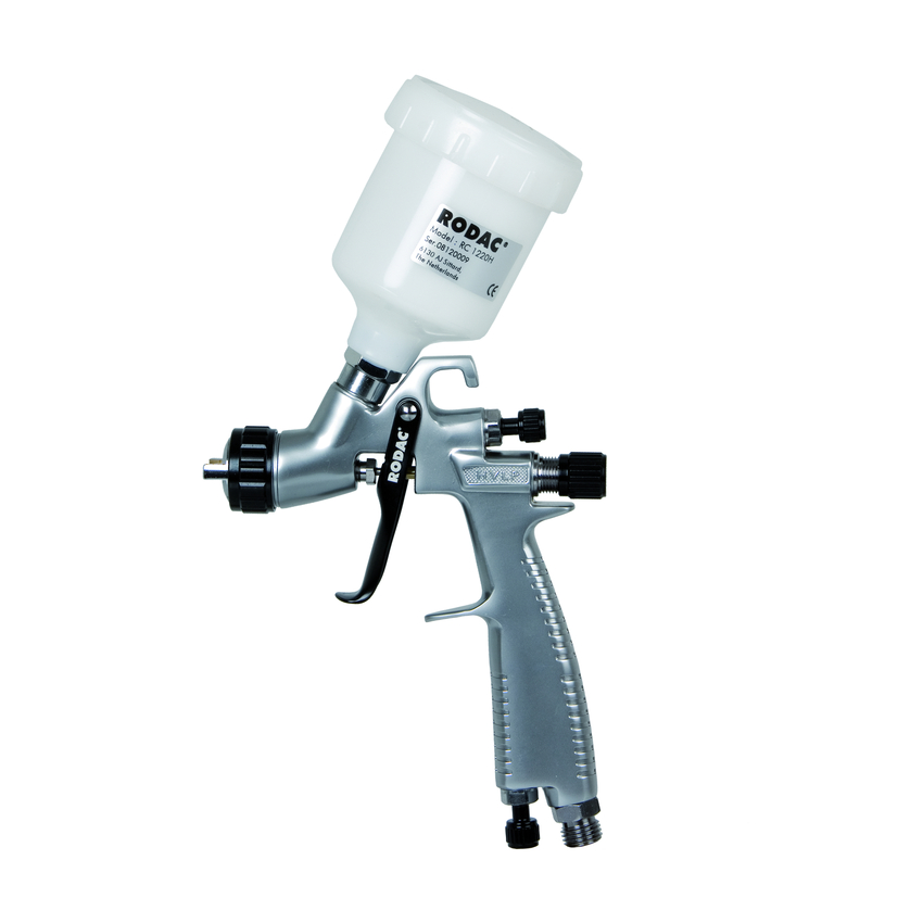 RODAC HVLP Verfspuit 1,0 mm + 125CC Plastic Cup