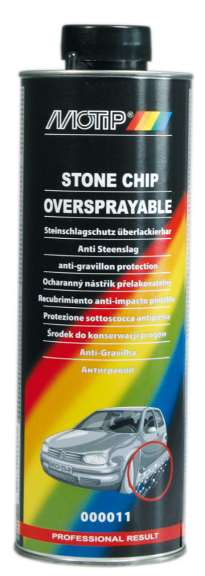 MOTIP undercoating anti steenslag zwart onderschroefbus 1000ML (1ST)