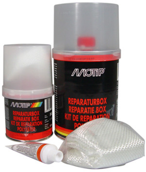 MOTIP polyester reparatieset 250 GR (1ST)