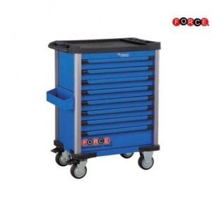 FORCE Practical gereedschapwagen, leeg BLAUW