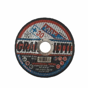 GRANDINETTI Afbraamschijf 115 x 6.4 x 22 mm staal/inox