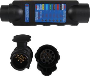 BGS Stekkerdoos tester voor aanhangwagens | 7 / 13-pins