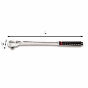 USAG 3/4" Omkeerbare ratelsleutel met gesloten mechanisme - 237 B 3/4