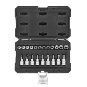 FORCE 3/8 Torx doppenset 21-delig