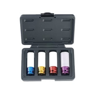 FORCE 1/2" Krachtdoppen set voor velgen 17-19-21-23 mm (6-kant)