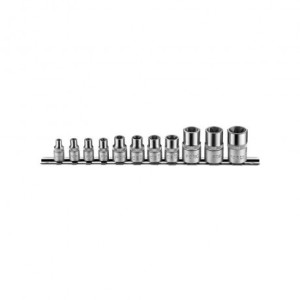 FORCE 1/4" | 3/8" | 1/2" E-Torx doppen | E5 t/m E20 | 11-delig