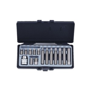 FORCE 1/2" Bit set Inbus 15-delig