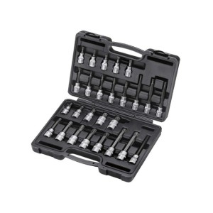 FORCE 1/2" Doppenset ribe 26-delig