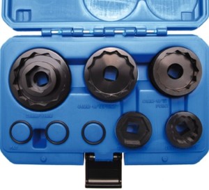 BGS Asmoer doppen set voor Ducati voor- en achterwielen