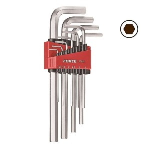 FORCE Inbussleutel set 10-delig