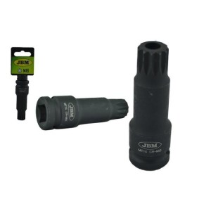 JBM 1/2 Spline slagdop / krachtdop M16 voor o.a. VAG transmissies