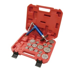 FORCE Pneumatische remterugdraai set 16-delig