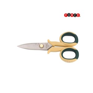 FORCE Force elektricien schaar met zacht TPR rubbere handgrepen