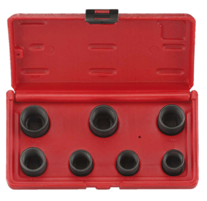 FORCE 1/2" wielbout en wielmoer slot bout verwijder set 7-delig