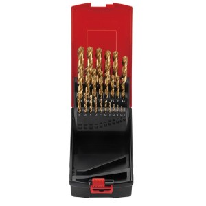 FORCE Spiraalboren set HSS-TiN spiraalboren DIN338, type N