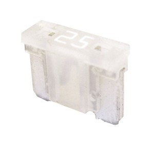 STEEKZEKERING MINI LOW PROFILE 25A (10 ST)