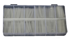 WEBER TOOLS Assortiment krimpkous transparant (150 st)