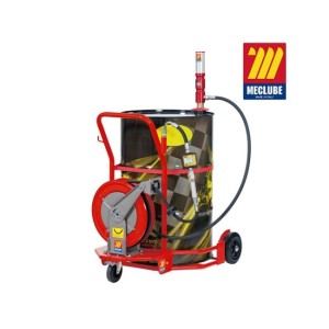 MECLUBE Mobiele pneumatische olie-unit voor 180-220 liter vaten