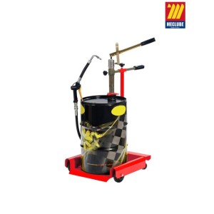 MECLUBE Mobiele kar met dubbel werkende oliepomp zonder vat