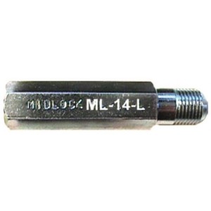 MIDLOCK Luchtdruk adapter M14 x 1.25
