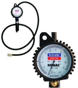 RODAC Geijkte bandenpomp (CEE) 0.7-11 bar