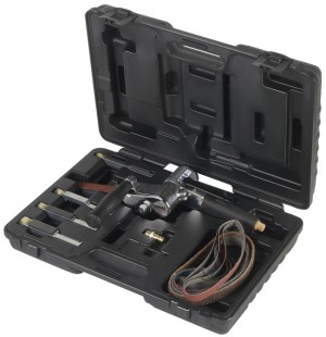 RODAC Bandschuurmachine met 5 armen en schuurpapier in Koffer - RC8445ABC