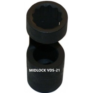 MIDLOCK 1/2" Injector dopsleutel 21 mm