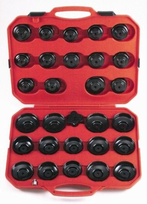 WEBER TOOLS Oliefilter doppen set 30-delig