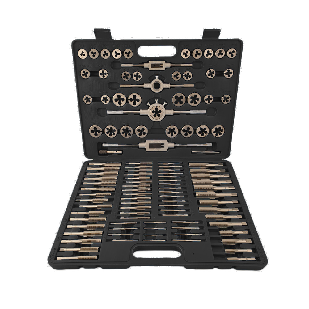 WEBER TOOLS Tappen set metrisch en SAE 110 delig