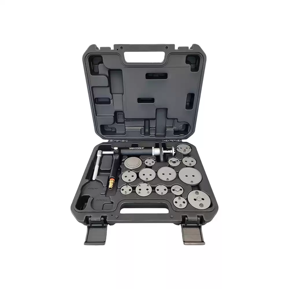 WEBER TOOLS  Pneumatische remterugdraai set 16-delig