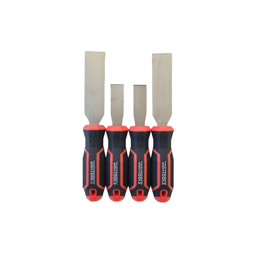 WEBER TOOLS Universele Schraper set 4-delig
