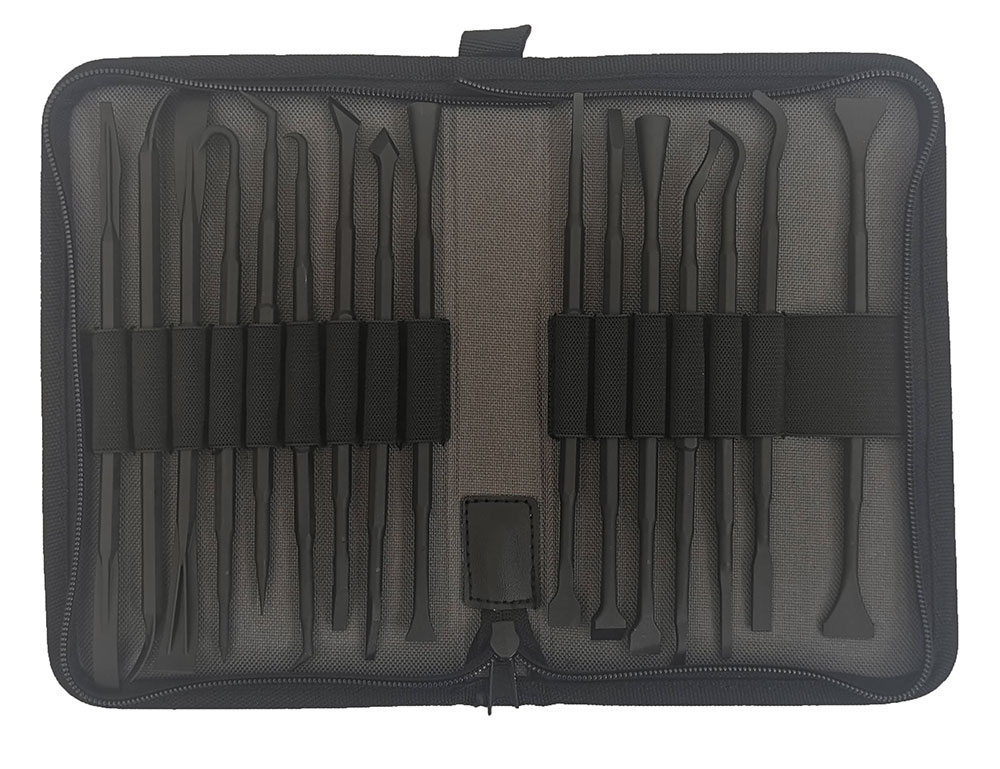 WEBER TOOLS Multifunctioneel haken, schrapers, wiggen en demontage set 16-delig